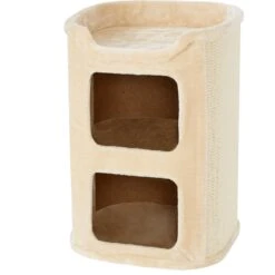 Frisco 24-in 2-Story Faux Fur Cat Condo 11 Frisco 24-in 2-Story Faux Fur Cat Condo -Cat Supplies Sale 128083 PT5. AC SS1800 V1584453167