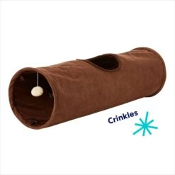 Frisco 35-in Foldable Crinkle Play Tunnel With 1 Window -Cat Supplies Sale 140166 PT2. AC SS1800 V1695670747