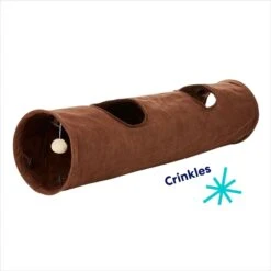 Frisco 47-in Foldable Crinkle Play Tunnel With 2 Windows -Cat Supplies Sale 140168 PT2. AC SS1800 V1686579635