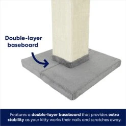 Frisco 33.5-in Sisal Cat Scratching Post -Cat Supplies Sale 163749 PT3. AC SS1800 V1667226990