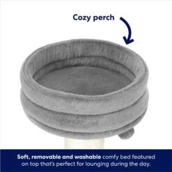 Frisco 24.8-in Heavy Duty Faux Fur Cat Tree -Cat Supplies Sale 169397 PT3. AC SS1800 V1667229720