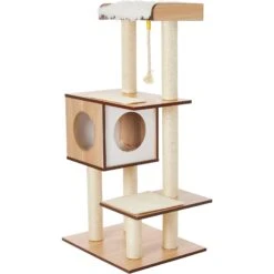 Frisco 47.5-in Modern Cat Tree & Condo -Cat Supplies Sale 177904 PT5. AC SS1800 V1584453379