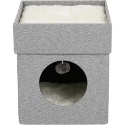 Frisco Single Cube Stackable And Collapsible Cat Condo -Cat Supplies Sale 214367 PT3. AC SS1800 V1589908914