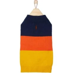 Frisco Colorblock Dog & Cat Turtleneck Sweater With Sleeves -Cat Supplies Sale 223819 PT3. AC SS1800 V1599570654