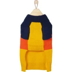 Frisco Colorblock Dog & Cat Turtleneck Sweater With Sleeves -Cat Supplies Sale 223819 PT4. AC SS1800 V1599570656