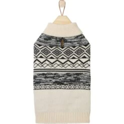 Frisco Black & Cream Turtleneck Sweater -Cat Supplies Sale 223850 PT3. AC SS1800 V1599053779