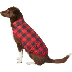 Frisco Quilted Water-Resistant Reversible Insulated Dog & Cat Jacket -Cat Supplies Sale 223922 PT2. AC SS1800 V1599486113