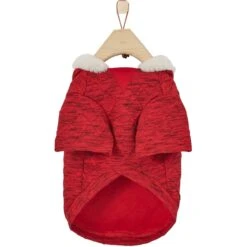 Frisco Textured Knit Dog & Cat Hoodie -Cat Supplies Sale 224233 PT4. AC SS1800 V1637658721