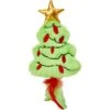 Frisco Holiday Christmas Tree Plush Kicker Cat Toy With Catnip