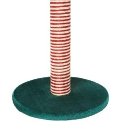 Frisco Holiday 29.5-in Candy Cane Sisal Cat Scratching Post With Toy -Cat Supplies Sale 236565 PT5. AC SS1800 V1601330796