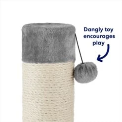 Frisco 35-in Heavy Duty Sisal Cat Scratching Post With Toy -Cat Supplies Sale 238150 PT3. AC SS1800 V1667227022