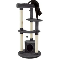 Frisco Heavy Duty Faux Fur Cat Tree & Condo -Cat Supplies Sale 238157 PT2. AC SS1800 V1616074037
