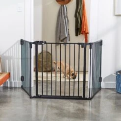 Frisco Steel 3-Panel Configurable Dog Gate, 30-in -Cat Supplies Sale 250607 PT3. AC SS1800 V1616073696
