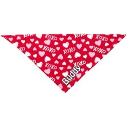 Frisco XOXO Hearts Personalized Dog & Cat Bandana 11 Frisco XOXO Hearts Personalized Dog & Cat Bandana -Cat Supplies Sale 254203 PT2. AC SS1800 V1632494772