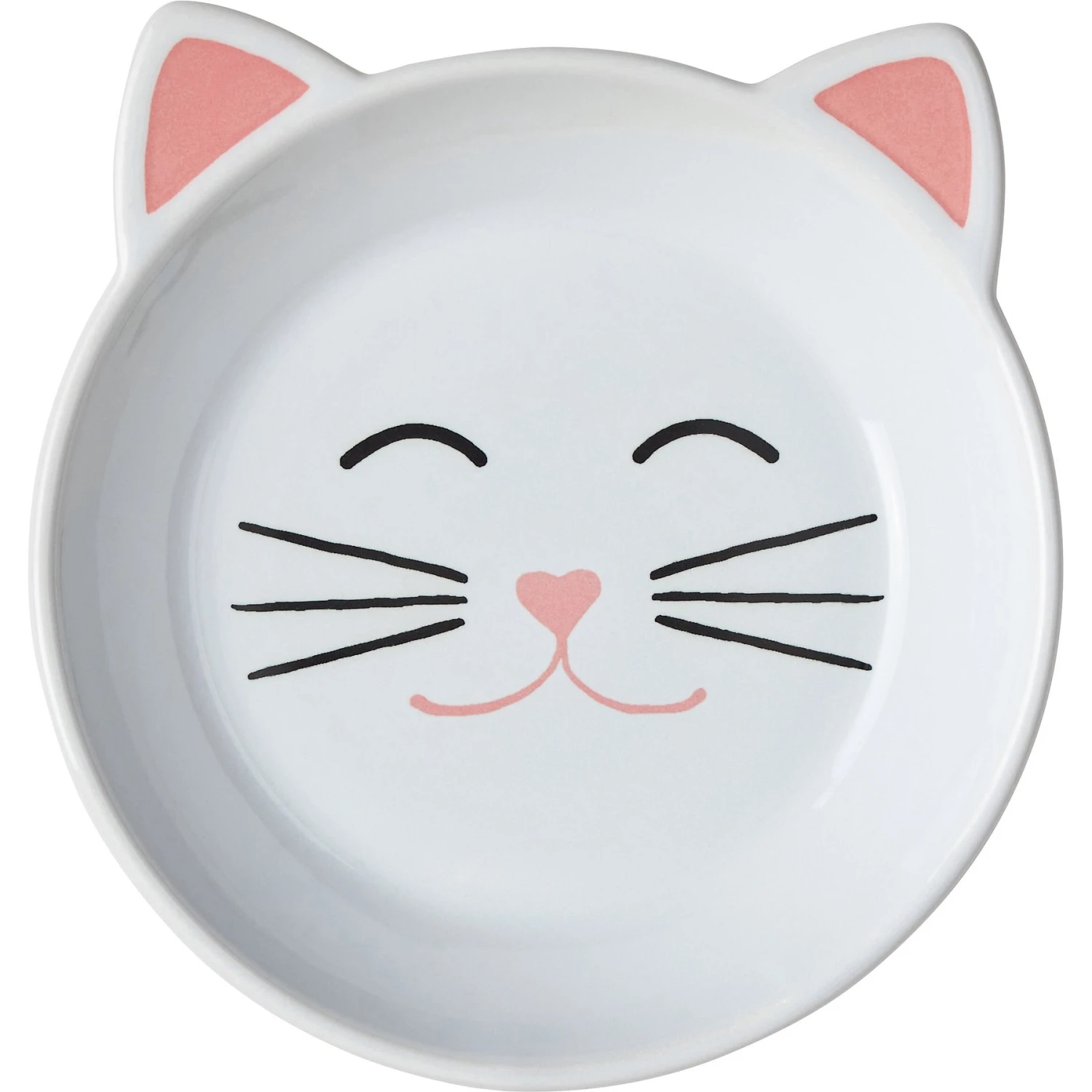 Frisco Cat Face Non-skid Ceramic Cat Dish 1 Frisco Cat Face Non-skid Ceramic Cat Dish