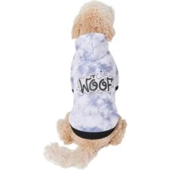 Frisco Woof Tiedye Print Dog & Cat Hoodie -Cat Supplies Sale 267986 PT2. AC SS1800 V1637649411