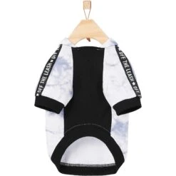 Frisco Woof Tiedye Print Dog & Cat Hoodie -Cat Supplies Sale 267986 PT4. AC SS1800 V1637673145