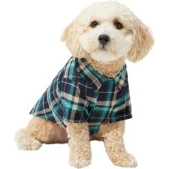 Frisco Multi-Plaid Dog & Cat Flannel Shirt -Cat Supplies Sale 268588 PT2. AC SS1800 V1637651794
