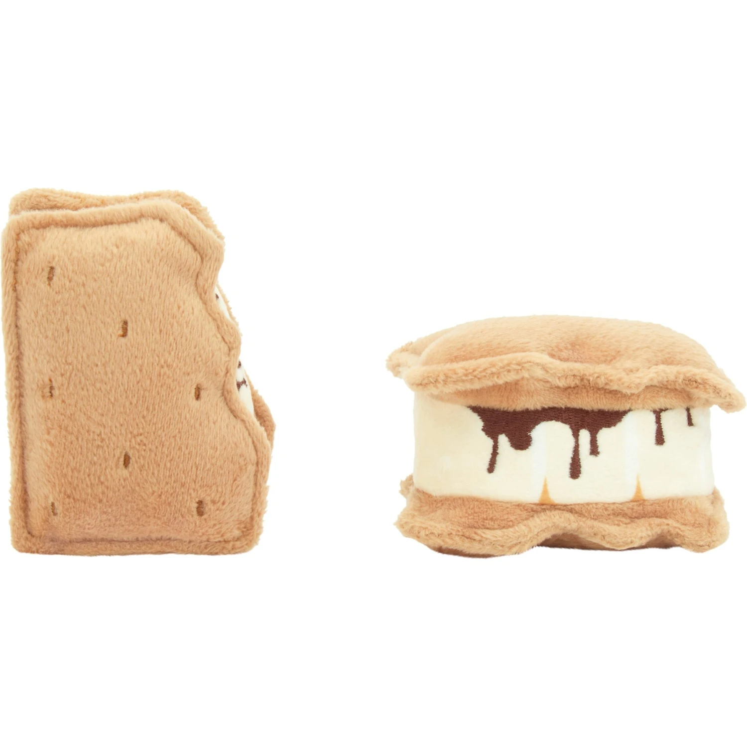 Frisco Camping S'mores Plush Cat Toy With Catnip, 2 Count 1 Frisco Camping S'mores Plush Cat Toy With Catnip, 2 Count