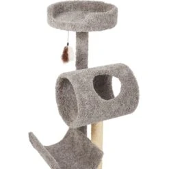 Frisco Real Carpet Cat Tree With Tunnel -Cat Supplies Sale 282763 PT3. AC SS1800 V1621949556