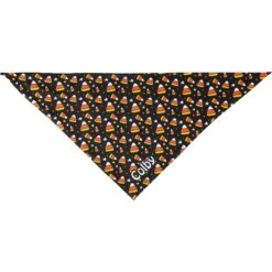 Frisco Candy Corn Personalized Dog & Cat Bandana -Cat Supplies Sale 287056 PT3. AC SS1800 V1623246192