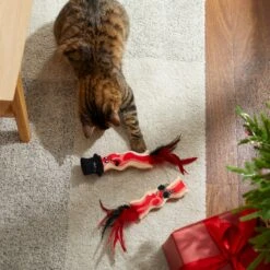 Frisco Holiday Bacon Plush Cat Toy With Catnip, 2 Count -Cat Supplies Sale 287377 PT3. AC SS1800 V1632773555