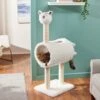 Frisco Animal Series Cat Tunnel With Scratching Post, Llama