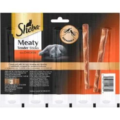 Sheba Meaty Tender Sticks Chicken Flavor Soft Adult Cat Treats & Frisco Moppy Ball Cat Toy With Catnip -Cat Supplies Sale 298506 PT2. AC SS1800 V1623204147