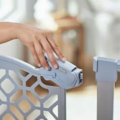 Frisco Metal Geometric Pattern Extra Tall Auto-close Dog Gate -Cat Supplies Sale 299514 PT4. AC SS1800 V1627306640