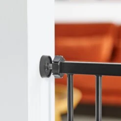 Frisco Wood & Metal Extra Wide Auto-close Dog Gate -Cat Supplies Sale 306525 PT5. AC SS1800 V1632938847