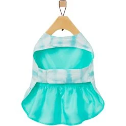 Frisco Green Tie Dye Dog & Cat Dress -Cat Supplies Sale 312104 PT4. AC SS1800 V1644427402