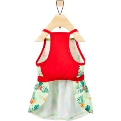 Frisco Hawaiian Floral Dog & Cat Dress -Cat Supplies Sale 312112 PT4. AC SS1800 V1644426403