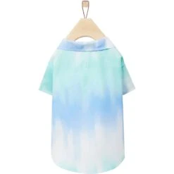 Frisco Blue Tie Dye Dog & Cat Shirt -Cat Supplies Sale 312200 PT3. AC SS1800 V1644882819