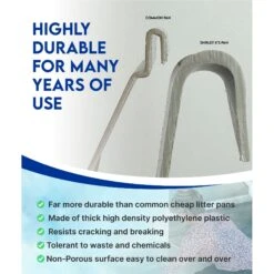 Shirley K's Senior Cat Litter Box, X-Large -Cat Supplies Sale 347408 PT6. AC SS1800 V1679682947