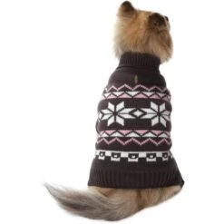 Frisco Gray Chevron Print Dog & Cat Sweater -Cat Supplies Sale 353555 PT2. AC SS1800 V1659006934