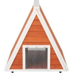 Frisco Outdoor Wooden A-Frame Cat House -Cat Supplies Sale 361001 PT4. AC SS1800 V1658150652