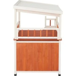 Frisco Outdoor Wooden Cat House With Balcony & Step Ladder 10 Frisco Outdoor Wooden Cat House With Balcony & Step Ladder -Cat Supplies Sale 361012 PT3. AC SS1800 V1657828422