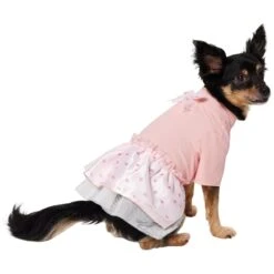 Frisco Tulle Hearts Dog & Cat Dress -Cat Supplies Sale 371070 PT2. AC SS1800 V1701797007