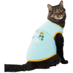Frisco Just Another Day In Paradise Dog & Cat T-Shirt -Cat Supplies Sale 556406 PT2. AC SS1800 V1675103606
