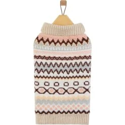 Frisco Sherpa Lined Fairisle Dog & Cat Sweater -Cat Supplies Sale 718422 PT3. AC SS1800 V1693234302