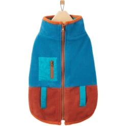 Frisco Light Weight Utility Colorblock Fleece Dog & Cat Vest -Cat Supplies Sale 743030 PT3. AC SS1800 V1692203512
