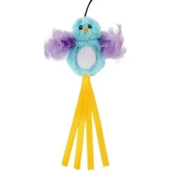 Frisco Fabric Teaser Wand Cat Toy & Frisco Bird With Feathers Teaser Wand Cat Toy With Catnip -Cat Supplies Sale 962094 PT7. AC SS1800 V1694782976